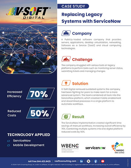 Replacing Legacy Systems with ServiceNow